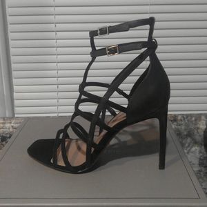ILSA dress BCBG AZ117 open toe ankle strap heel